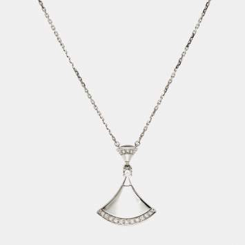 Bvlgari Divas' Dream Diamond 18k White Gold Necklace