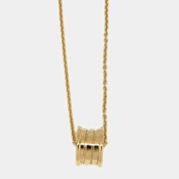 Pre Owned Bvlgari B.Zero1 18K Yellow Gold Necklace