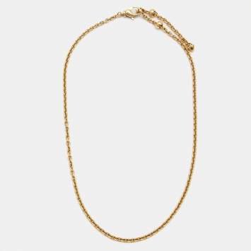 Pre Owned Bvlgari Catene 18k Yellow Gold Chain Necklace