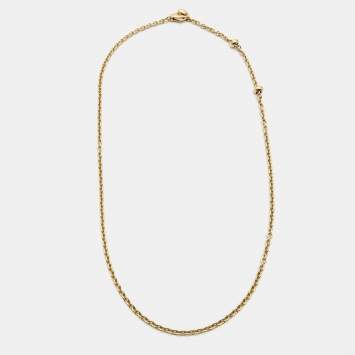 Pre Owned Bvlgari Catene 18k Yellow Gold Chain Necklace