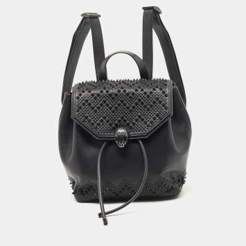 Bvlgari Serpenti Forever Leather Handle Bag - Black Handle Bags, Handbags -  BUL54054