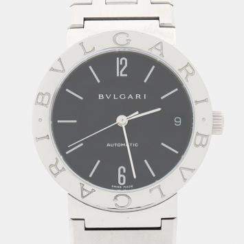 Pre Owned ساعة يد رجالية بلغاري Bvlgari BB33SS أوتوماتيكية ستانلس ستيل 33 مم