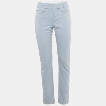 Pre Owned بنطال كالفن كلاين أزرق كريب رسمي مقاس صغير