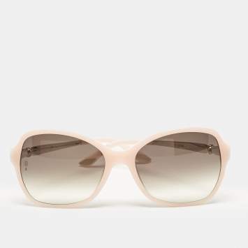 مملوكة مسبقًا Cartier Pink/Grey Gradient Lady Trinity Emma Square Sunglasses