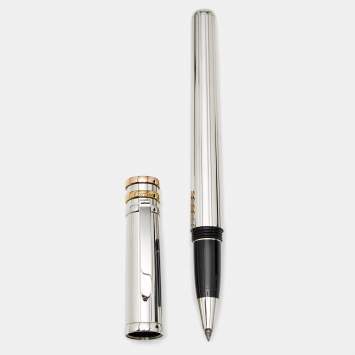 Pre Owned CartierTrinity de Cartier Three Tone Metal Rollerball Pen
