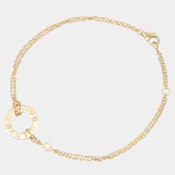 Pre Owned Cartier Love Circle Bracelet 18K Yellow Gold