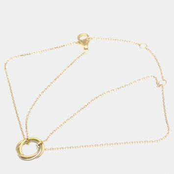 Pre Owned Cartier  18K Pink, Yellow, White Gold Trinity Bracelet