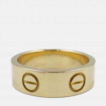 Cartier 18K Yellow Gold Classic Love Ring EU 49