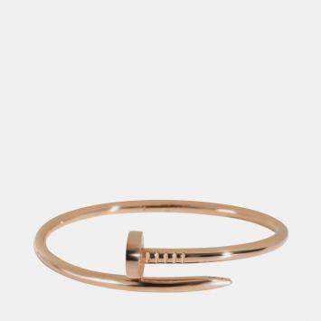 Cartier 18K Rose Gold Juste Un Clou Bracelet