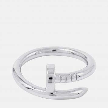 Cartier 18K White Gold Juste Un Clou Ring EU 54
