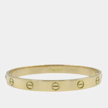 Cartier Love 18K Yellow Gold Love Bangle Bracelet