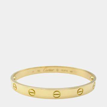 Cartier 18K Yellow Gold Classic Love Bracelet