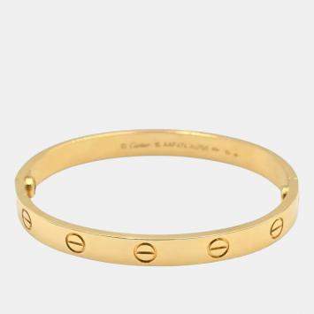 Cartier Love 18K Yellow Gold Bracelet