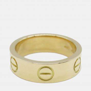 Cartier 18K Yellow Gold Classic Love Ring