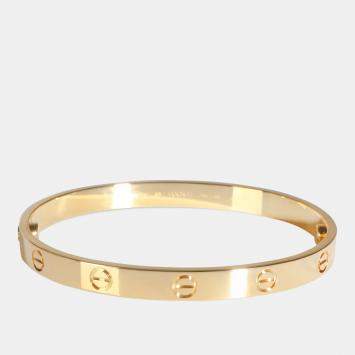 Pre Owned Cartier Love 18K Yellow Gold Bracelet