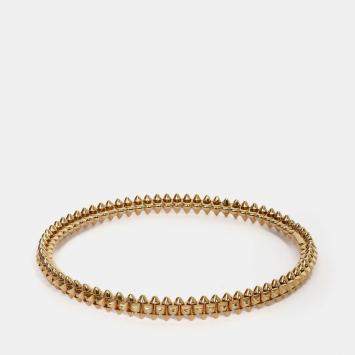 مملوكة مسبقًا Cartier Clash de Cartier 18K Yellow Gold Bangle Bracelet