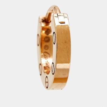 مملوكة مسبقًا Cartier Love 18k Rose Gold Single Earring