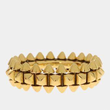 Pre Owned Cartier Clash de Cartier SM Ring GRW096 Au750 Gold #51