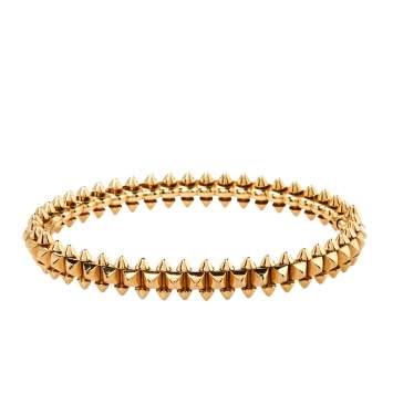 Pre Owned Cartier Clash De Cartier 18K Rose Gold Bracelet Medium 16