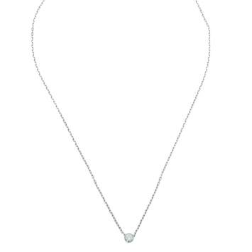 Pre Owned Cartier Diamants Legers de Cartier Diamond 18K White Gold Necklace SM