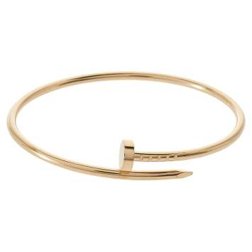 Pre Owned Cartier Juste Un Clou 18K Yellow Gold SM Bracelet 16