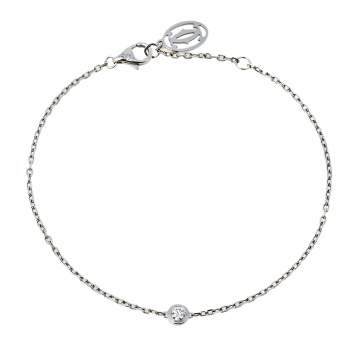 Pre Owned Cartier Diamants Legers De Cartier Diamond 18K White Gold Bracelet SM