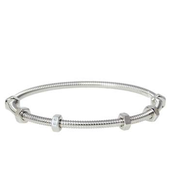 Pre Owned Cartier Ecrou de Cartier 18K White Gold Bracelet 18