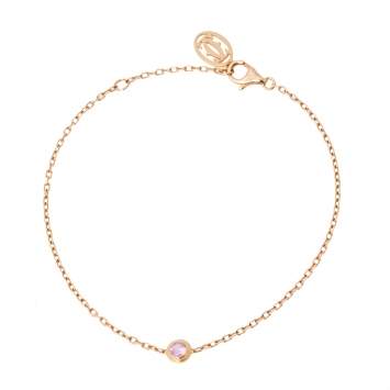 Pre Owned Cartier Saphirs Légers de Cartier Pink Sapphire 18K Rose Gold Bracelet