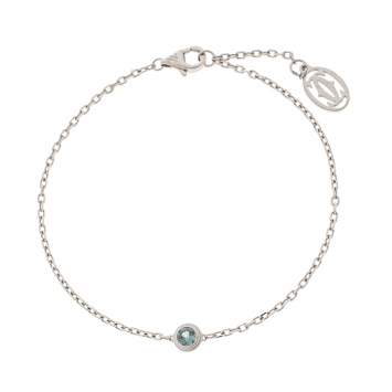 Pre Owned Cartier Saphirs Légers de Cartier 18K White Gold Bracelet