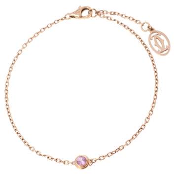 Pre Owned Cartier Saphirs Légers de Cartier 18K Rose Gold Bracelet