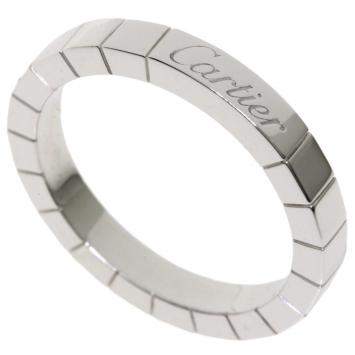 Pre Owned Cartier Lanieres 18K White Gold Ring EU 55