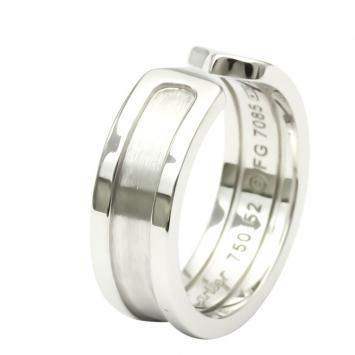 Pre Owned Cartier Double C 18K White Gold Ring EU 52