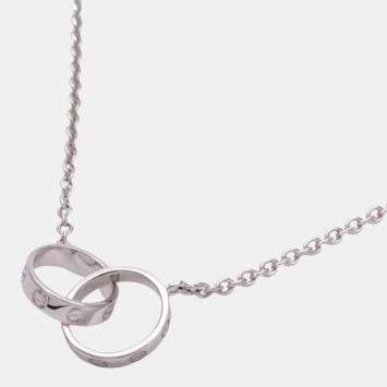 Pre Owned Cartier Love 18K White Gold Necklace 