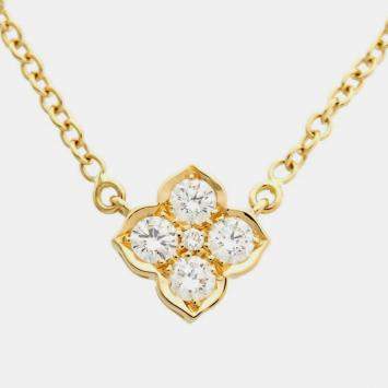 مملوكة مسبقًا Cartier Vintage 18K Yellow Gold Diamond Necklace
