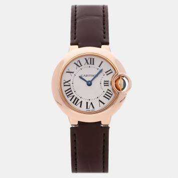 Pre Owned Pre-Owned Cartier Ballon Bleu W6900256 Quartz Women Watch 28 mm