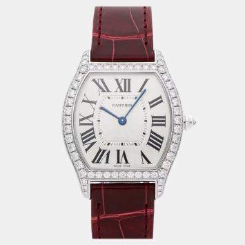 مملوكة مسبقًا Pre-Owned Cartier Tortue WA501009 Manual Winding 31 mm x39 mm