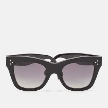 Pre Owned Celine Black Gradient CL40041N Square Sunglasses