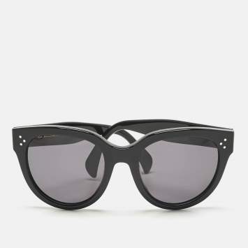 Pre Owned Celine Black CL 41755 Cat Eye Sunglasses