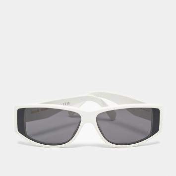 مملوكة مسبقًا Celine White/Brown CL40227U Triomphe Rectangle Sunglasses