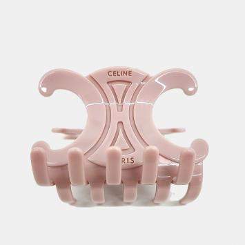 مملوكة مسبقًا Celine Pink Plastic Large Hair Cloth