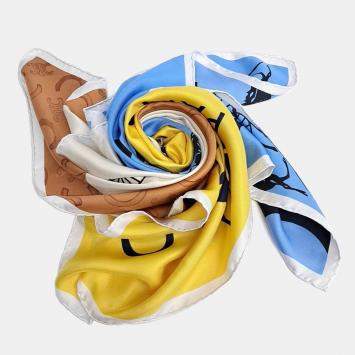 Pre Owned Celine Multicolor silk scarf