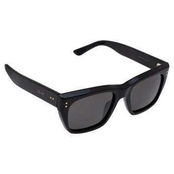 Pre Owned Celine Black Studded /Grey CL40082I Square Sunglasses
