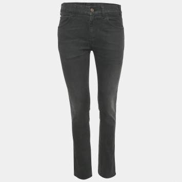 مملوكة مسبقًا Celine Black Denim Skinny Jeans  M/Waist 28"