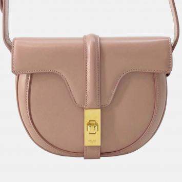 Celine Pink Small Calfskin Besace 16 Crossbody