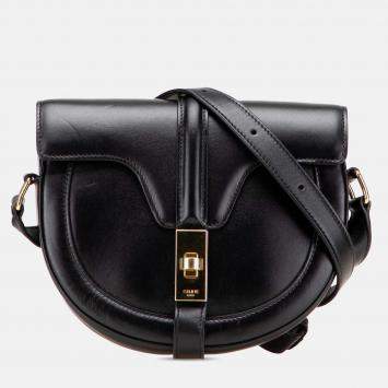 Celine Black Small Calfskin Besace 16 Crossbody