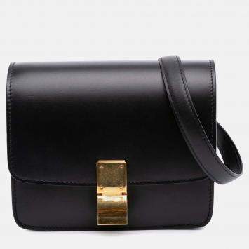 Celine Black Small Calfskin Classic Box