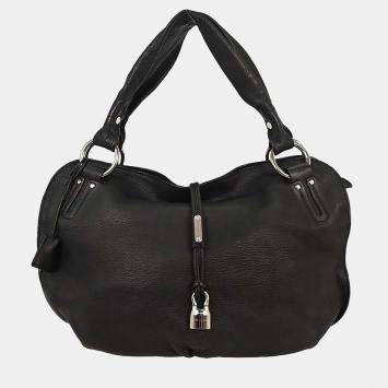 مملوكة مسبقًا Celine Black Leather Handbag
