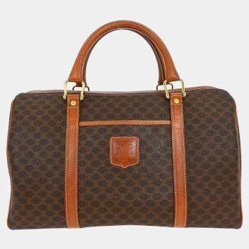 مملوكة مسبقًا Celine Brown Macadam Duffle Handbag