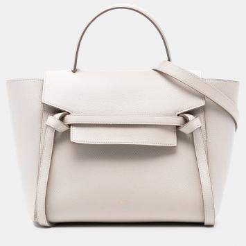 مملوكة مسبقًا Celine Brown Micro Grained Calfskin Belt Bag