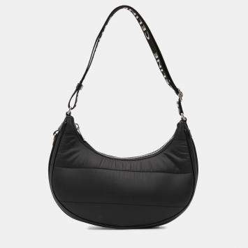 Pre Owned Celine Black Nylon Ava Shoulder Bag